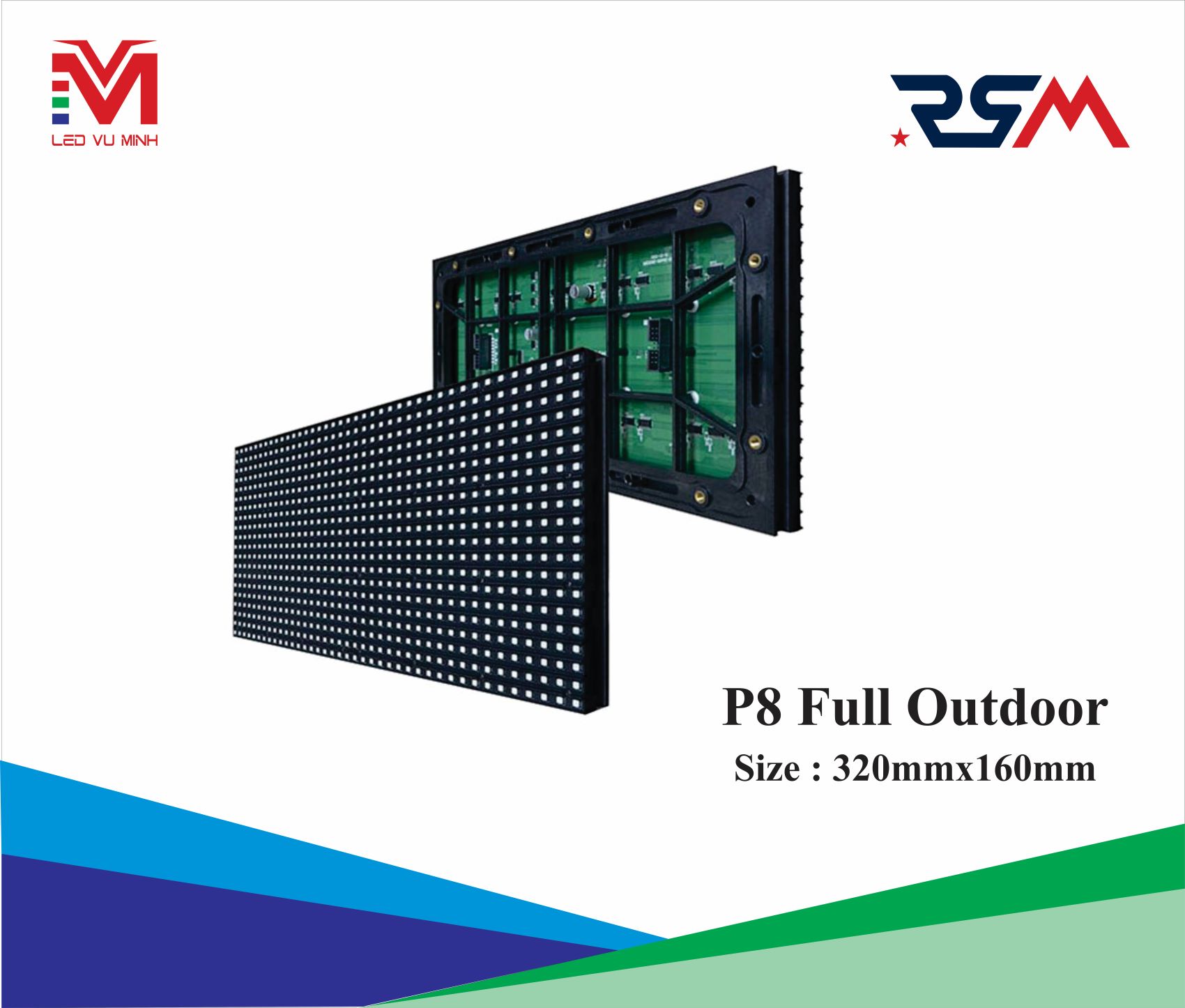 MODULE P8 FULLCOLOUR OUTDOOR - RSM