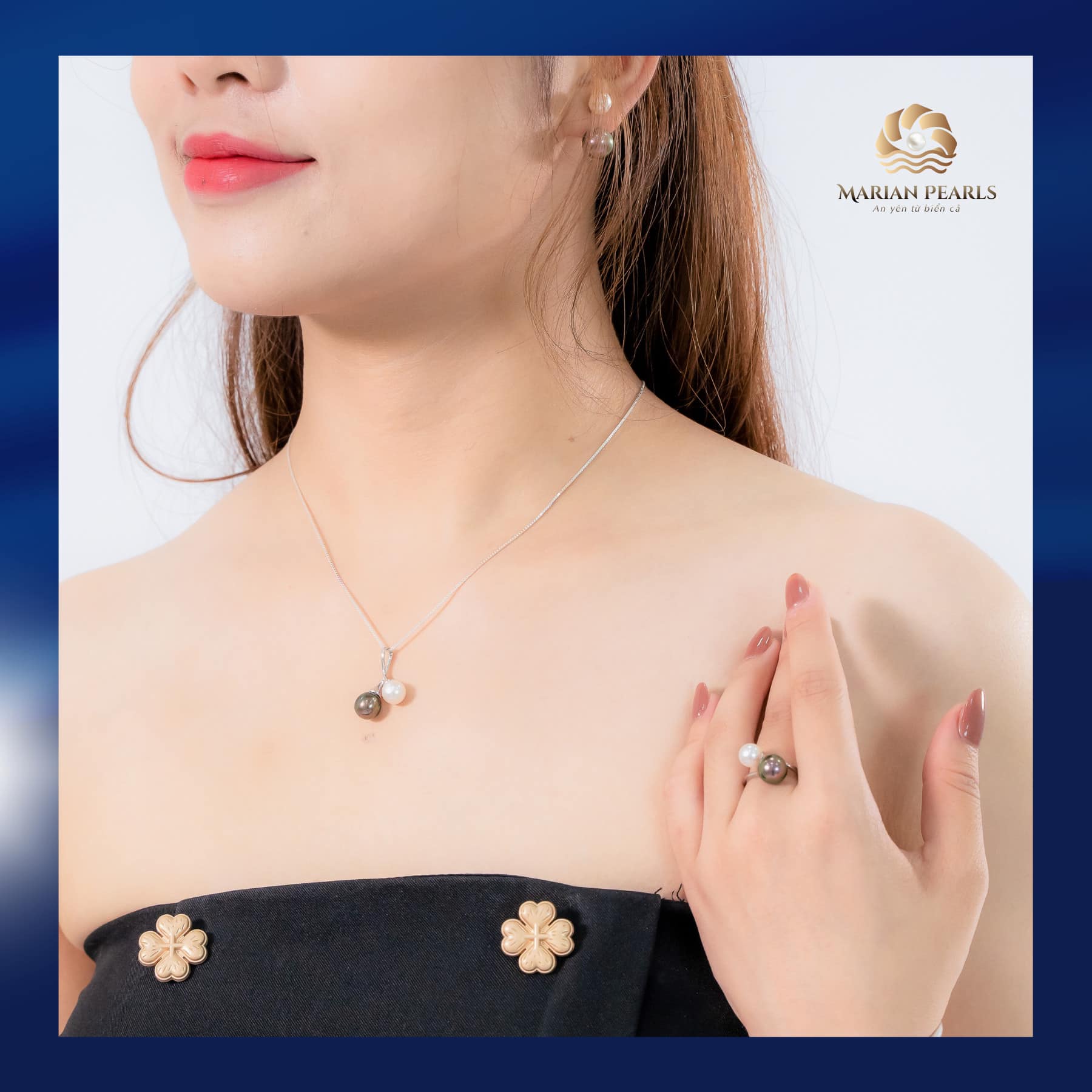 Mê Đắm Cùng Trang Sức Ngọc Trai Cùng Marian Pearls