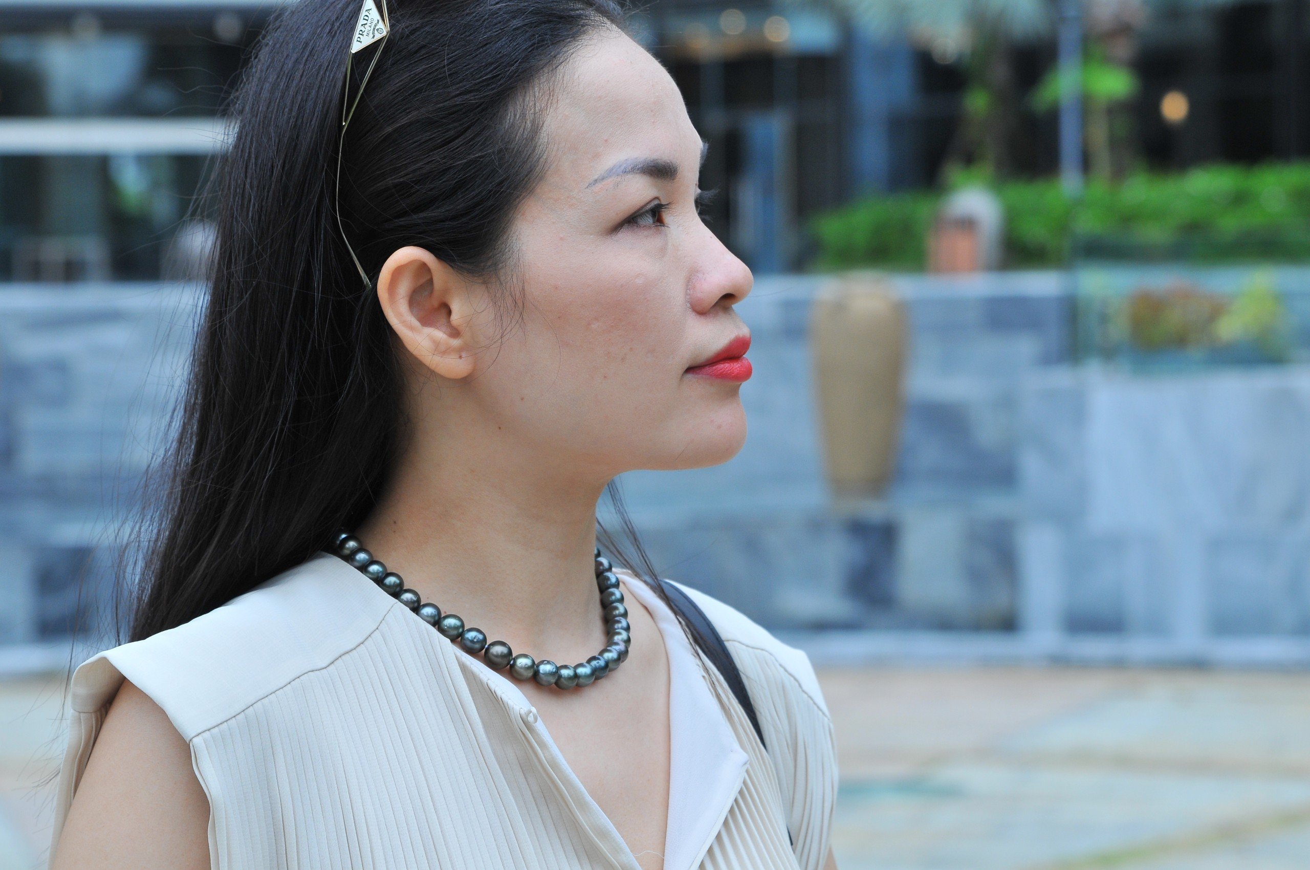 Dù bạn đi đâu, trang sức ngọc trai đều giúp bạn tỏa sáng