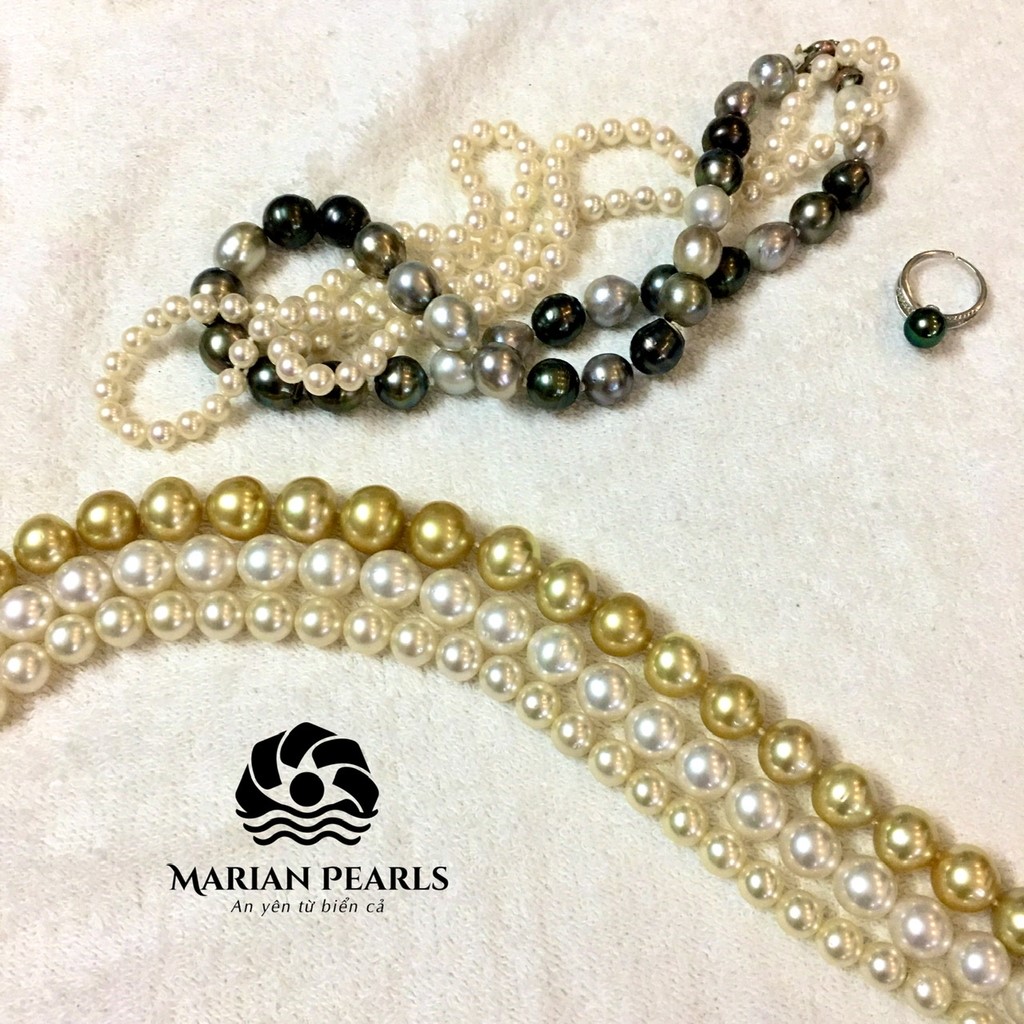 Các chuỗi ngọc trai và sự đa dạng màu sắc