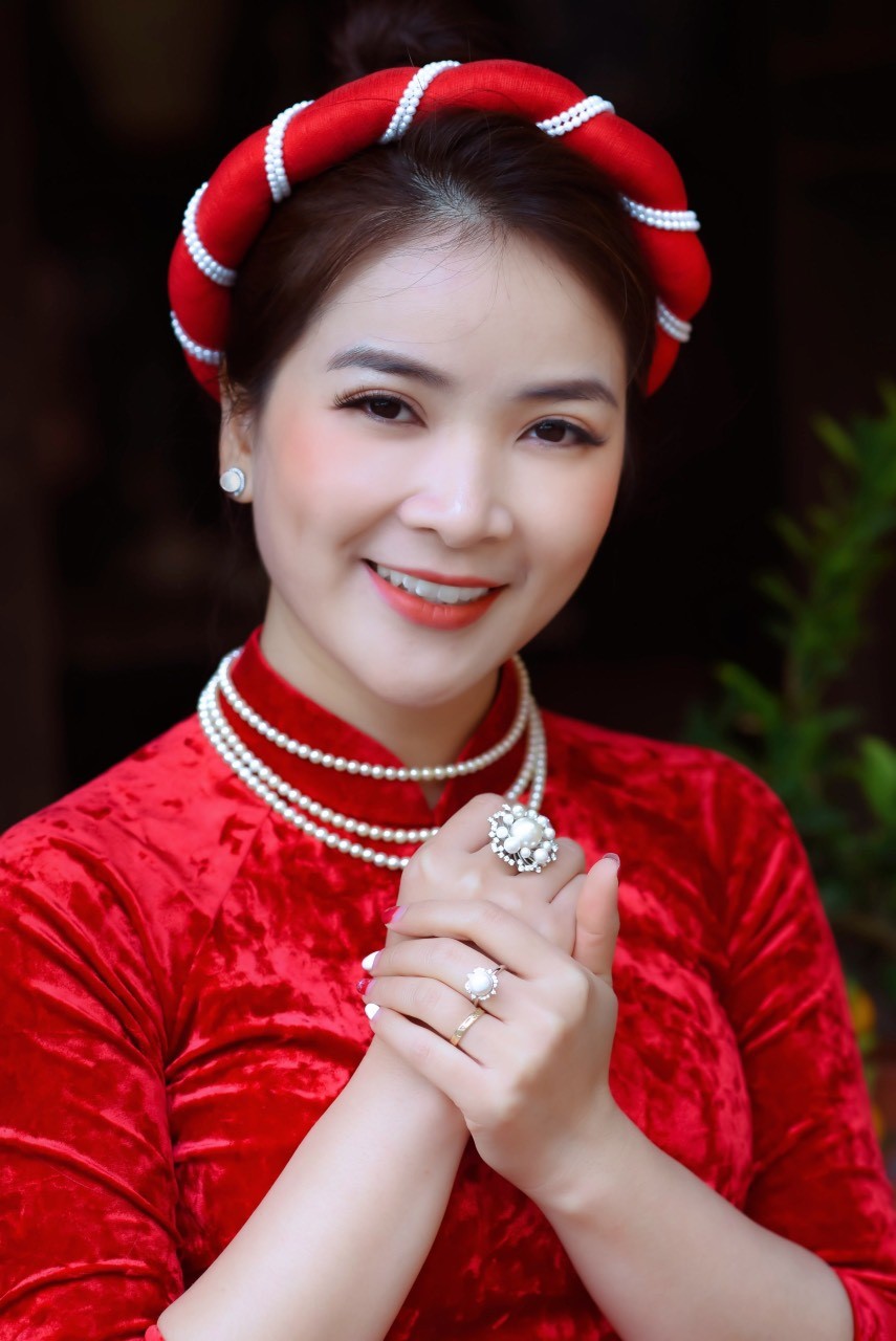 vòng cổ ngọc trai trắng