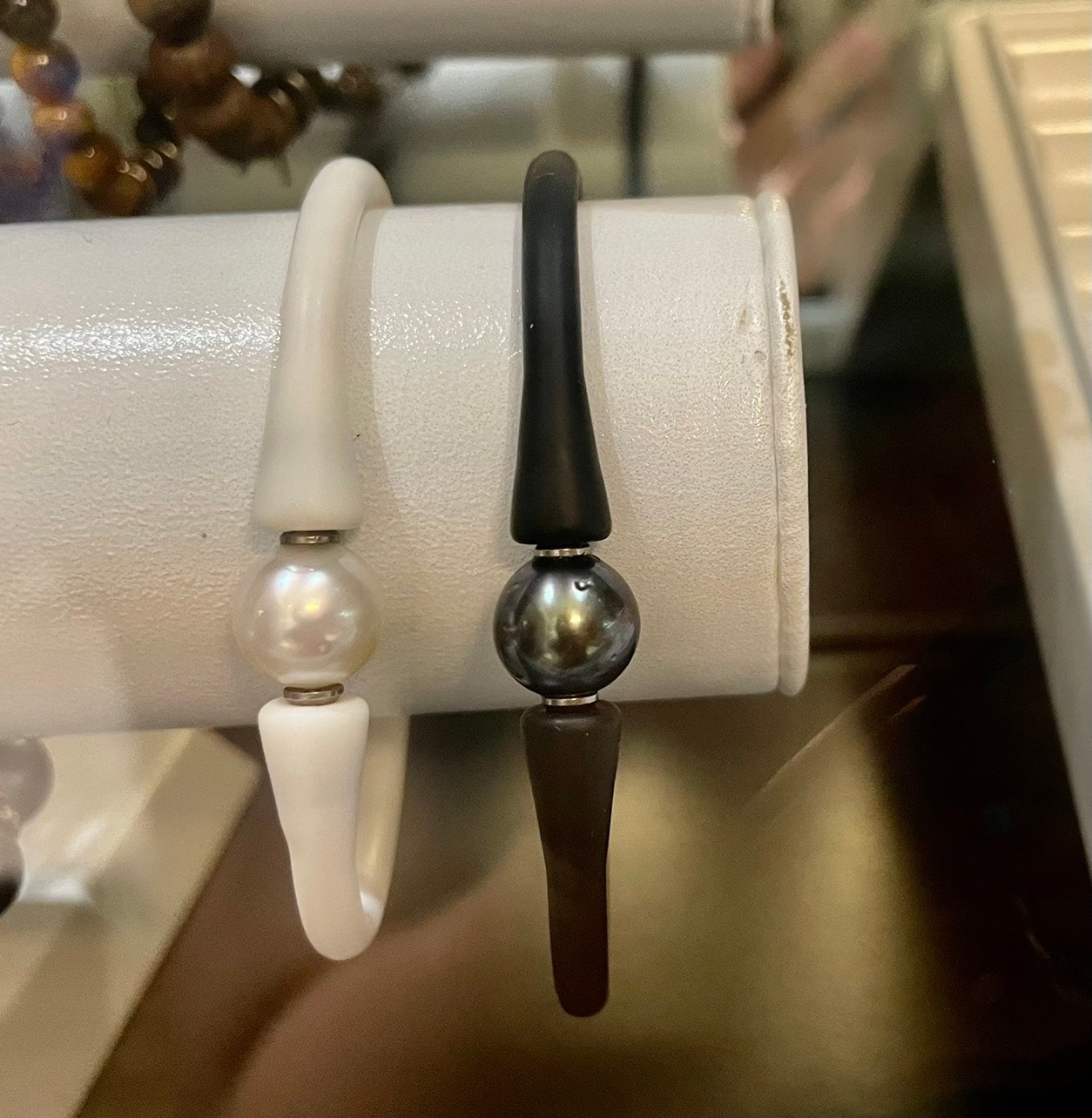 Vòng tay Ngọc trai silicon