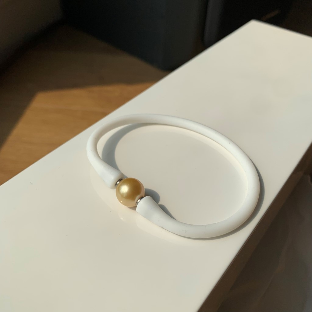 vòng tay silicon Ngọc trai nuôi cấy tự nhiên Southsea