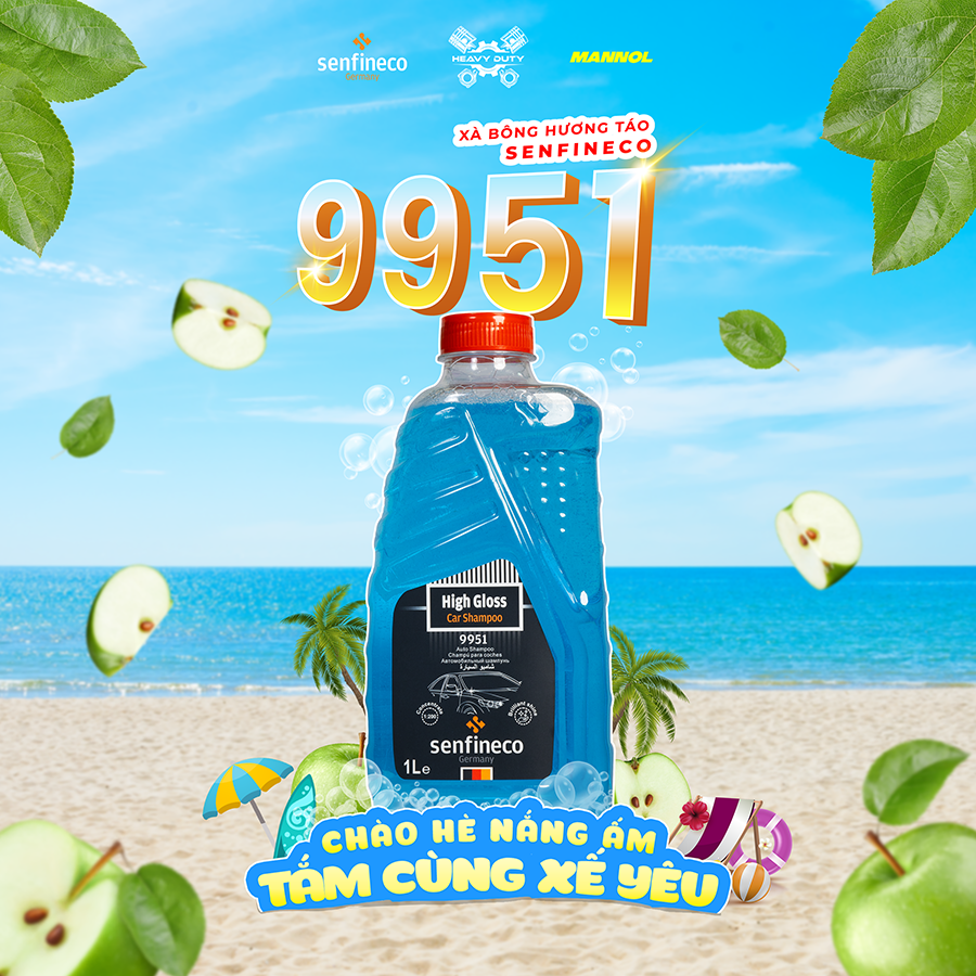 Nắng nóng gay gắt đã có Senfineco 9951 Hương Táo