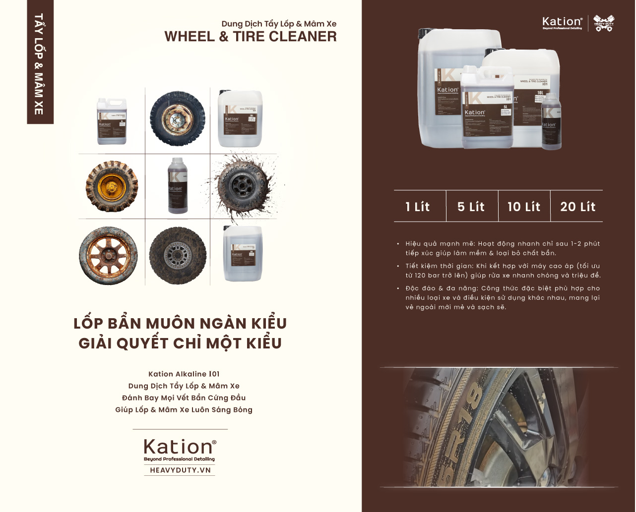 🚗 LỐP BẨN MUÔN NGÀN KIỂU – GIẢI QUYẾT CHỈ MỘT KIỂU 🚙