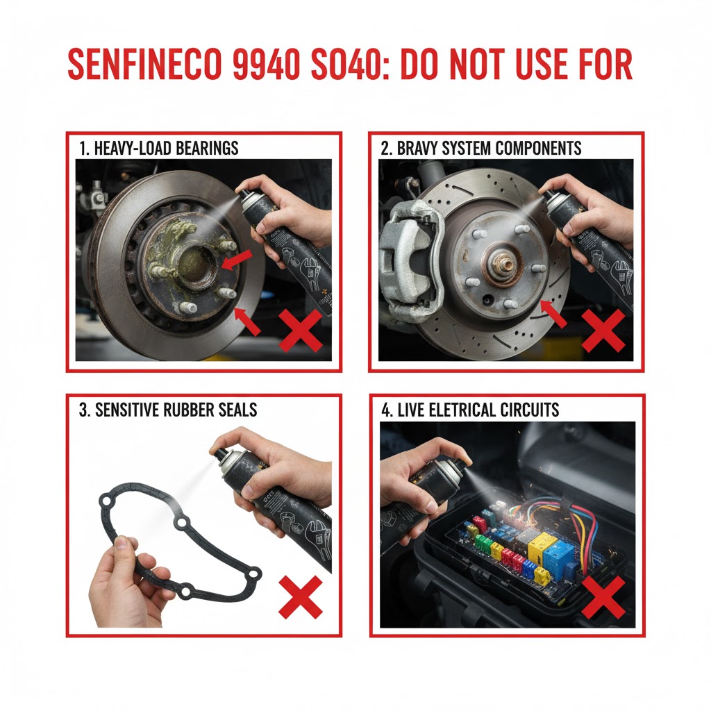 Giải pháp tháo ốc kẹt & chống gỉ cho gara: Senfineco 9940 SO40 có gì khác biệt?