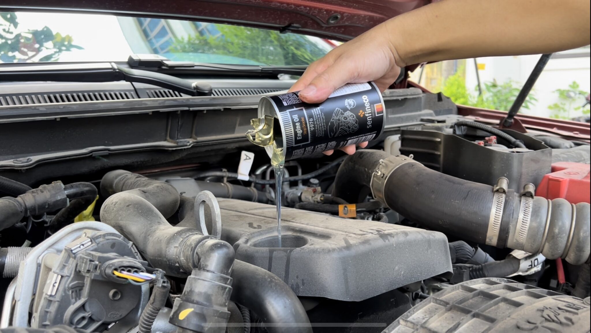 Phụ Gia Nhớt Senfineco 9976 Engine Oil Stop Smoke - Giảm Khói Thải, Cải Thiện Hiệu Suất Động Cơ