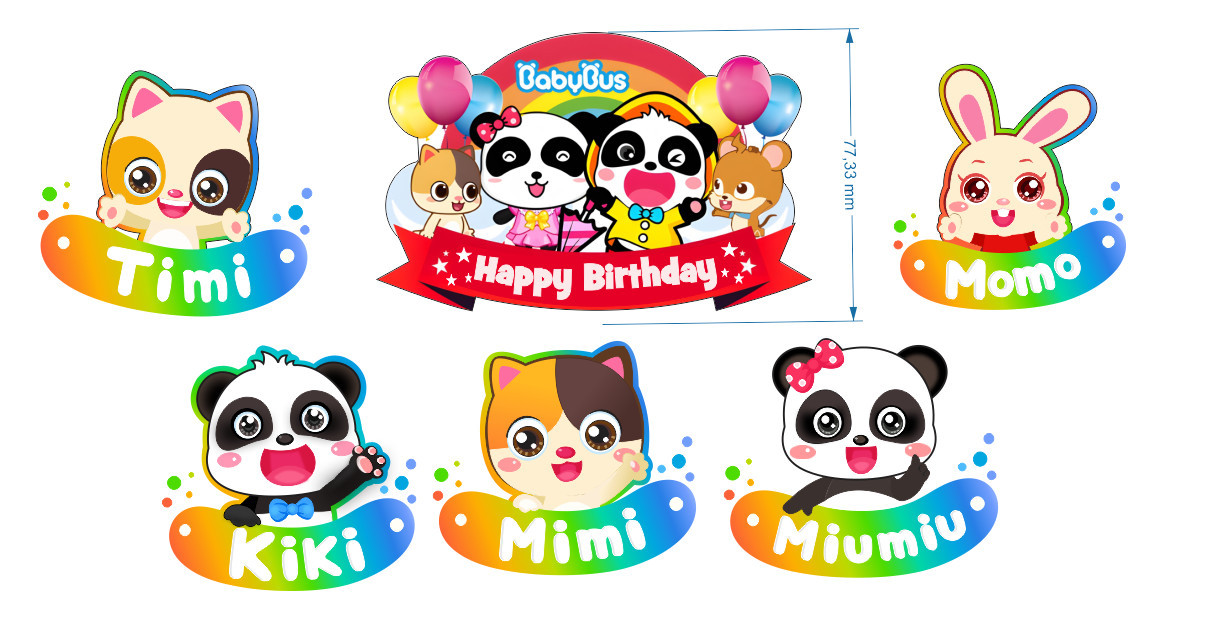 Set giấy BABYBUS (CT). phukienthuynga Set Giấy Babybus (Ct). Phukienthuynga