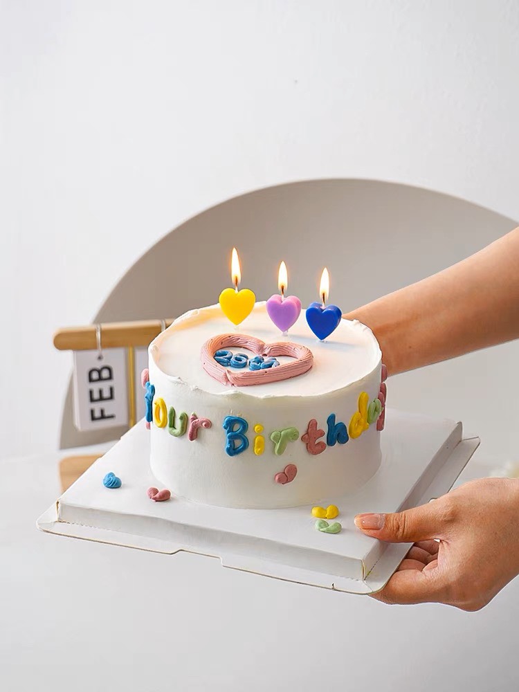 BTNY8  Bánh sinh nhật Love you hình trái tim sz20  Tokyo Gâteaux  Đặt  lấy ngay tại Hà Nội