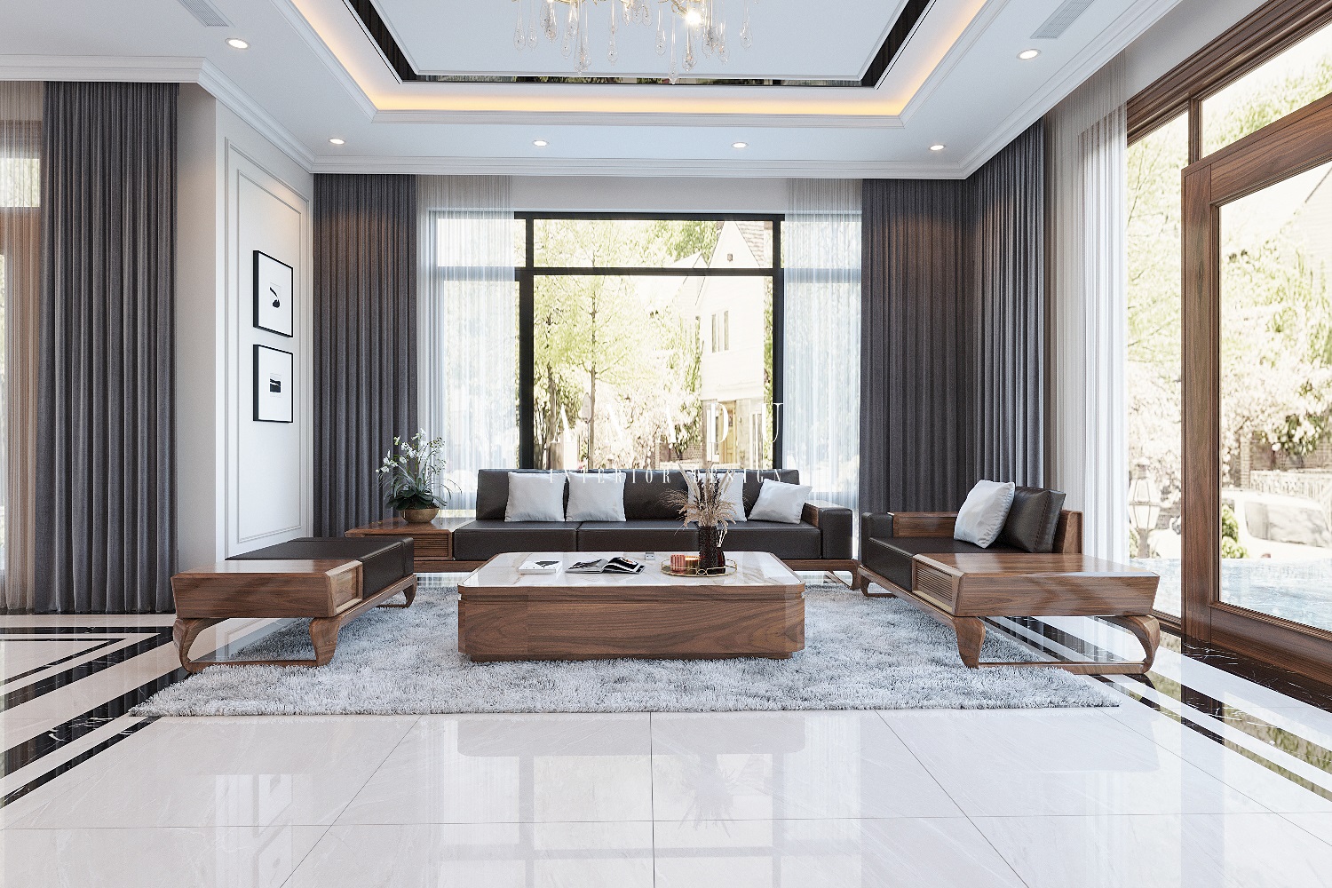 THIẾT KẾ NỘI THẤT BIỆT THỰ AN GIANG
