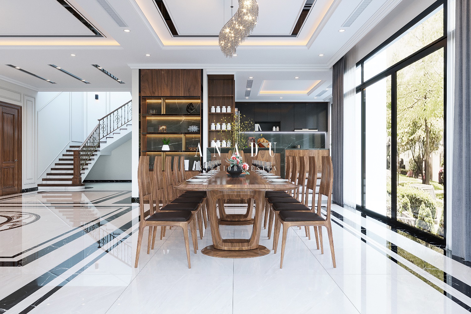 THIẾT KẾ NỘI THẤT BIỆT THỰ AN GIANG