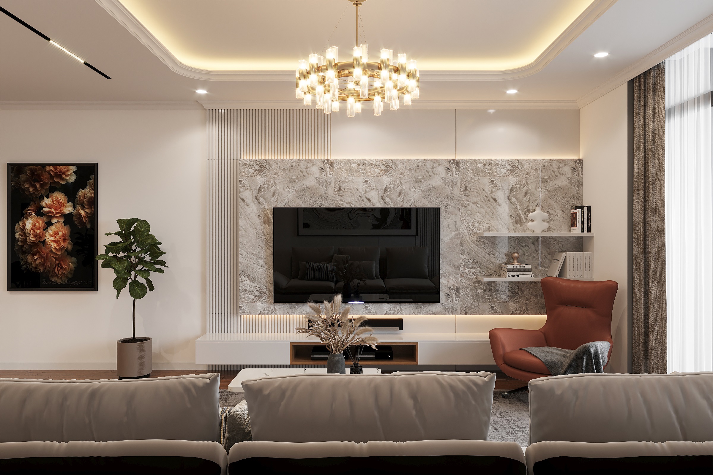 THIẾT KẾ NỘI THẤT CHUNG CƯ NEWSKYLINE - HÀ NỘI