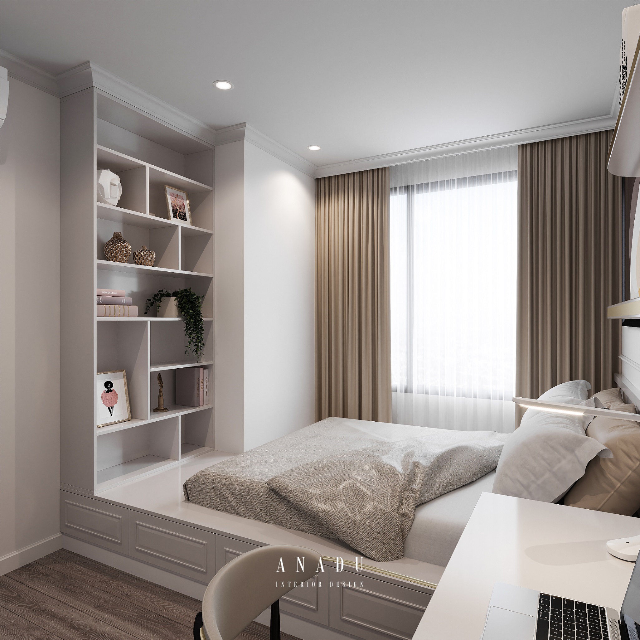 THIẾT KẾ NỘI THẤT CHUNG CƯ HUYNDAI HILLSTATE