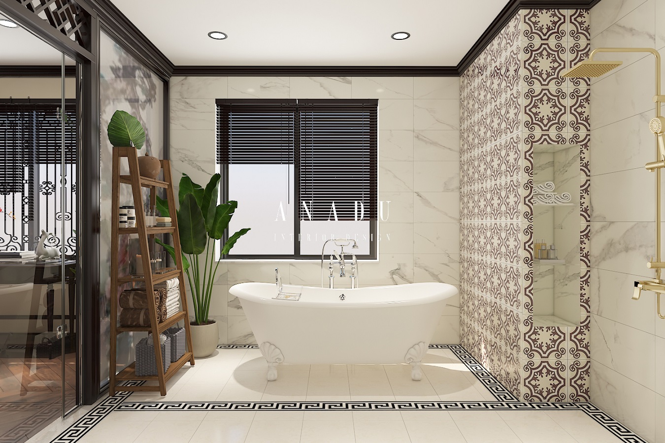 THIẾT KẾ BIỆT THỰ GAMUDA PHONG CÁCH INDOCHINE