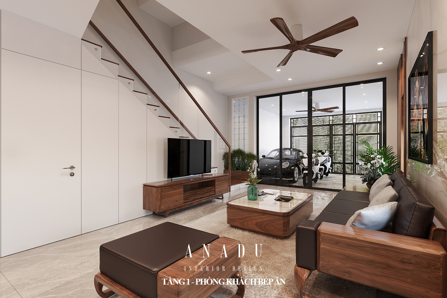 THIẾT KẾ NỘI THẤT LIỀN KỀ LINH ĐÀM
