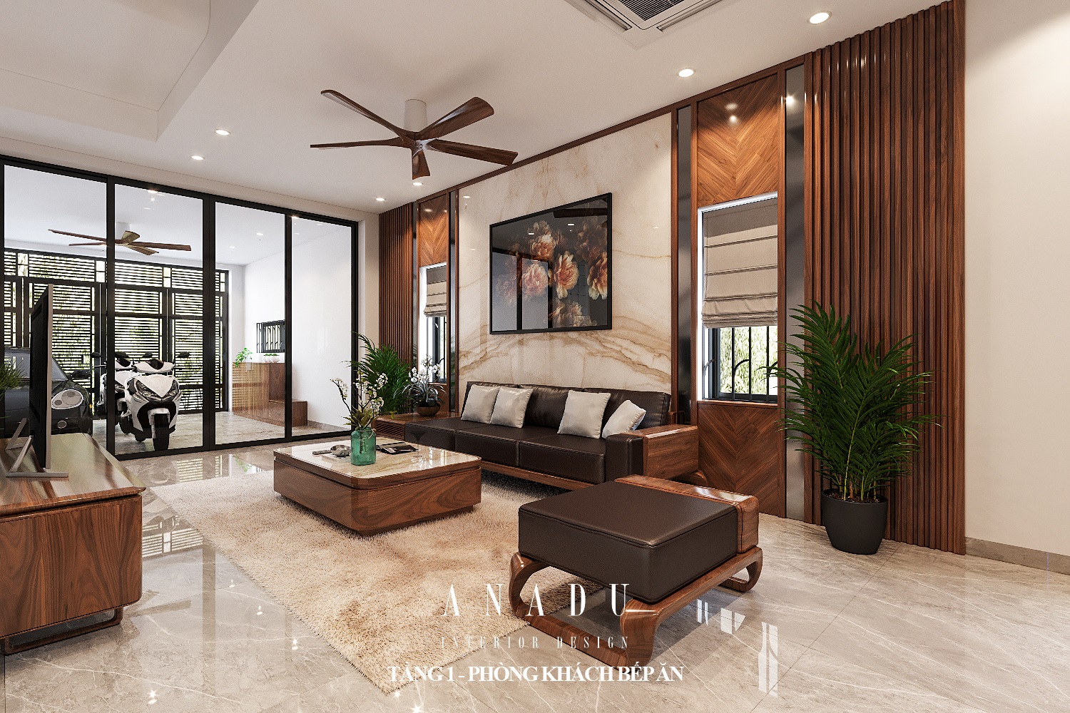 THIẾT KẾ NỘI THẤT LIỀN KỀ LINH ĐÀM