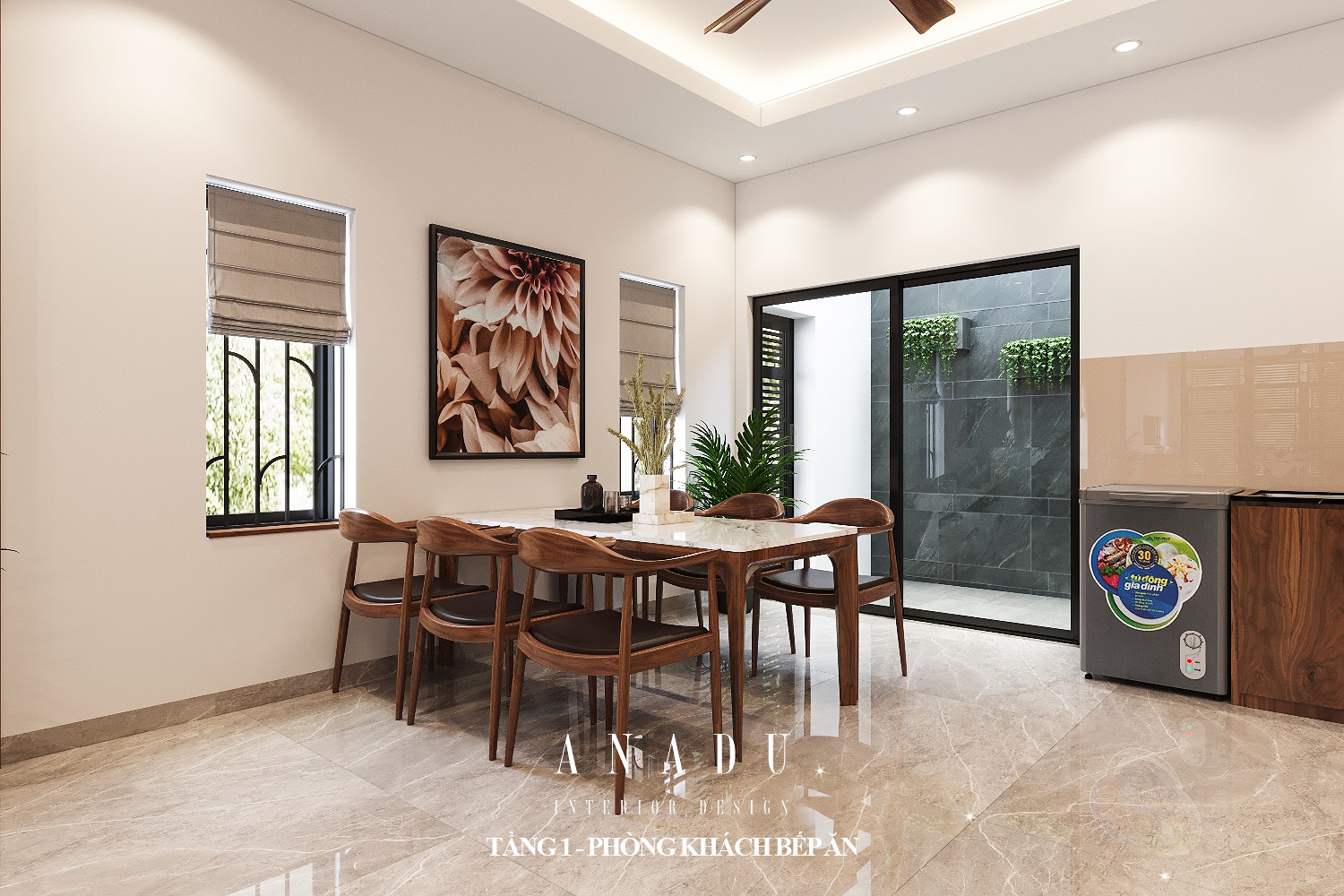 THIẾT KẾ NỘI THẤT LIỀN KỀ LINH ĐÀM