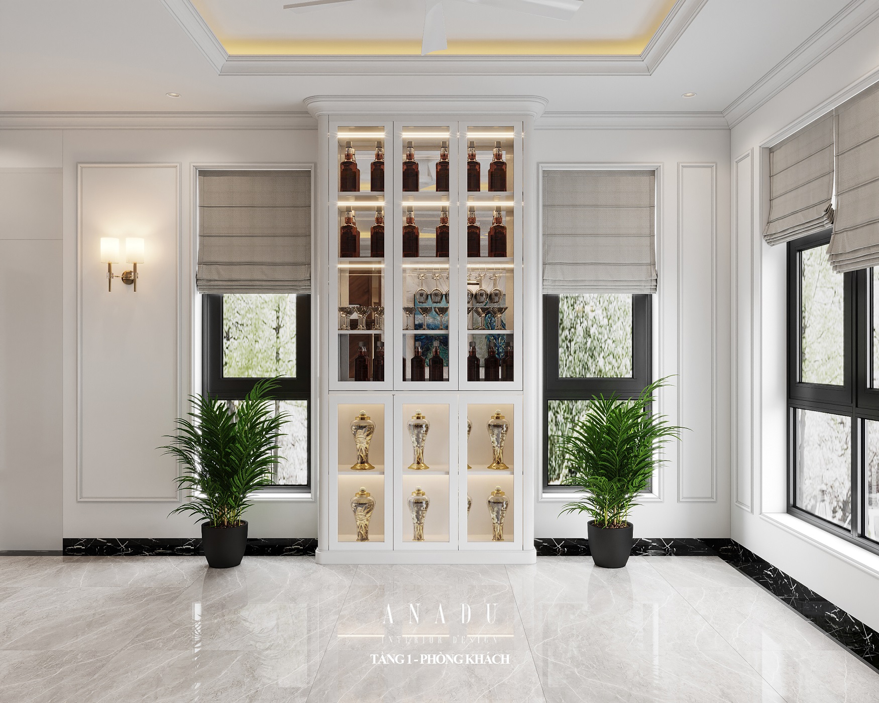 THIẾT KÊ NỘI THẤT - BIỆT THỰ HÀ NAM