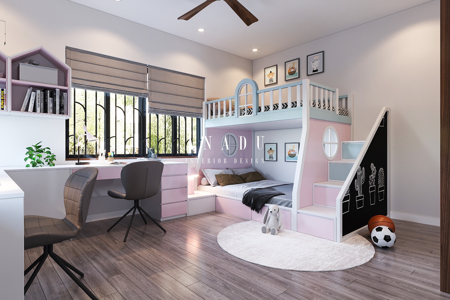 THIẾT KẾ NỘI THẤT BIỆT THỰ AN GIANG