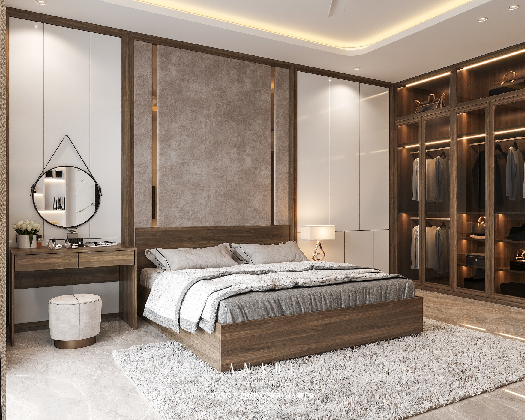 THIẾT KÊ NỘI THẤT - BIỆT THỰ HÀ NAM