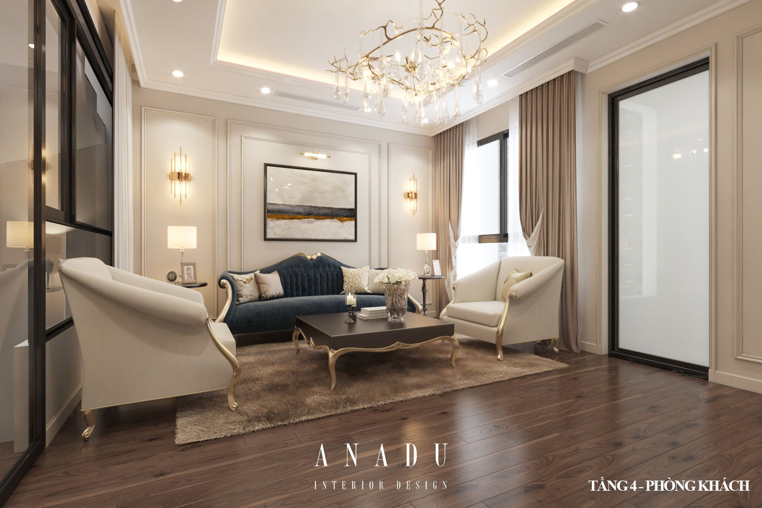 NỘI THẤT NHÀ LÔ MỄ TRÌ