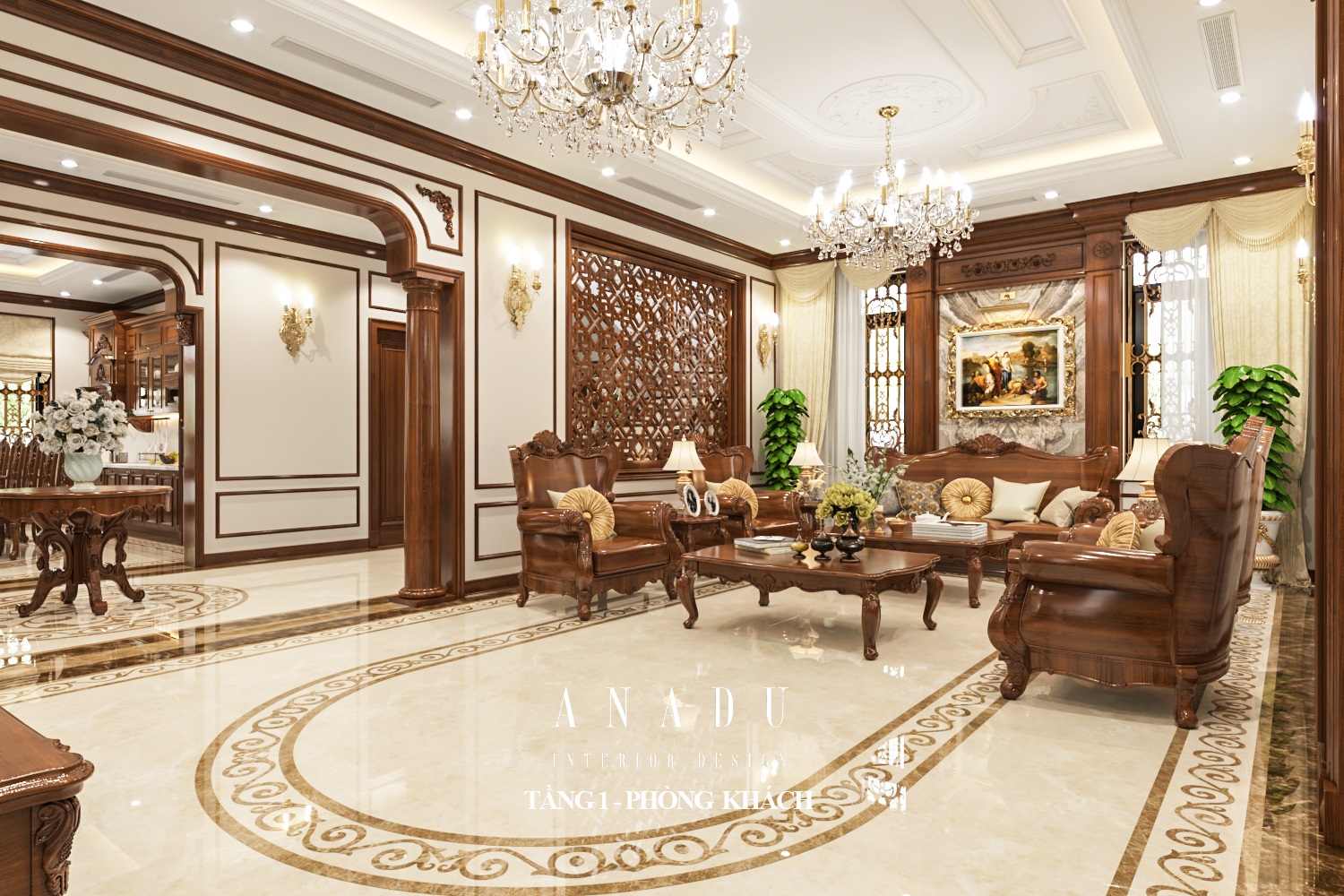 THIẾT KẾ BIỆT THỰ HƯNG YÊN