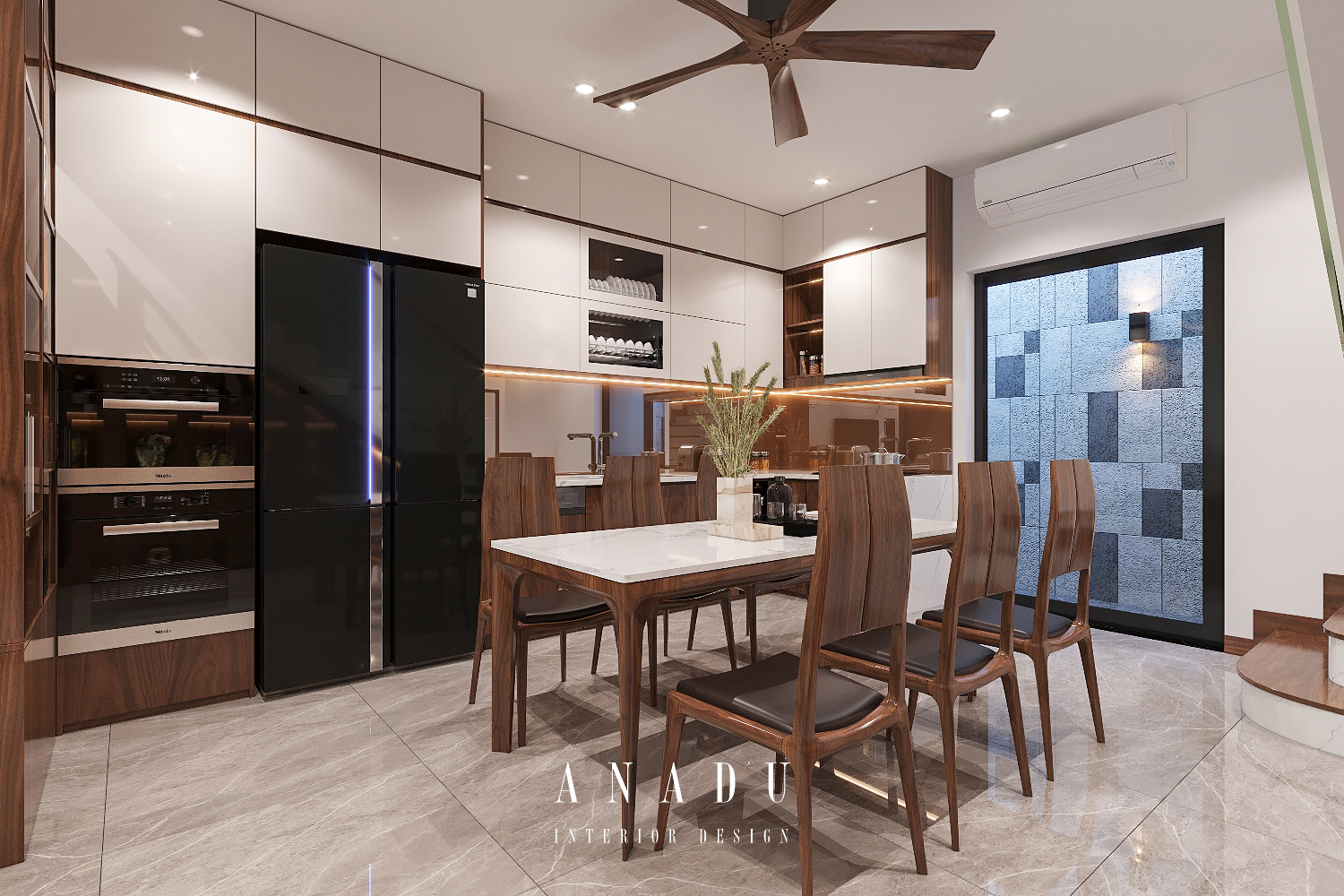 THIẾT KẾ NỘI THẤT NHÀ LIỀN KỀ VĂN KHÊ