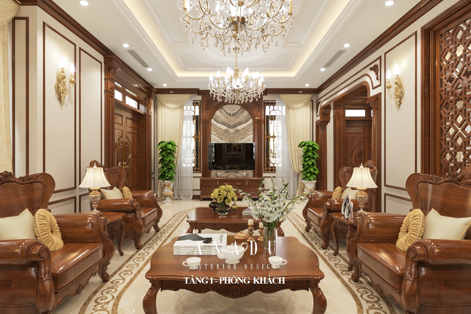 THIẾT KẾ BIỆT THỰ HƯNG YÊN