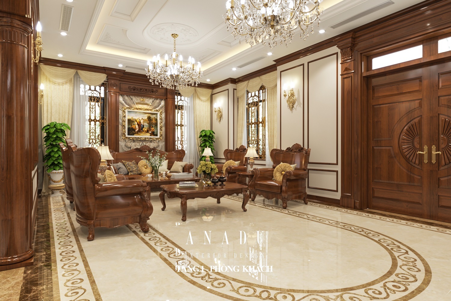THIẾT KẾ BIỆT THỰ HƯNG YÊN