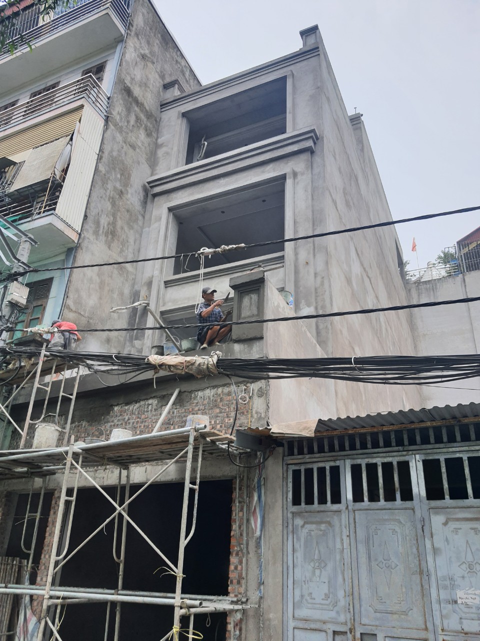 CẬP NHẬT TIẾN ĐỘ THI CÔNG NHÀ PHỐ XUÂN ĐỈNH