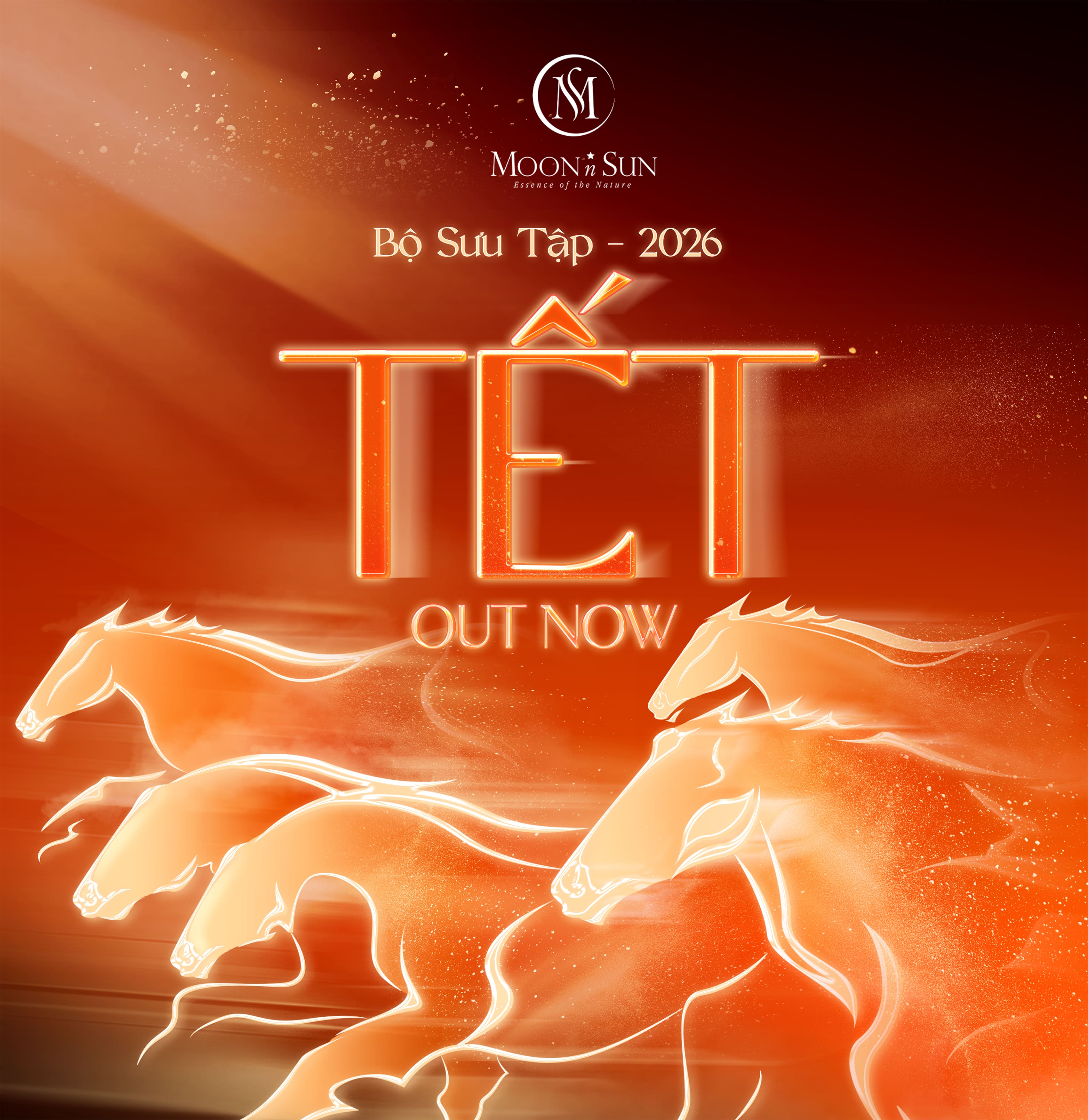 BỘ SƯU TẬP TẾT 2026 CỦA MOON N SUN CHÍNH THỨC ĐƯỢC RA MẮT