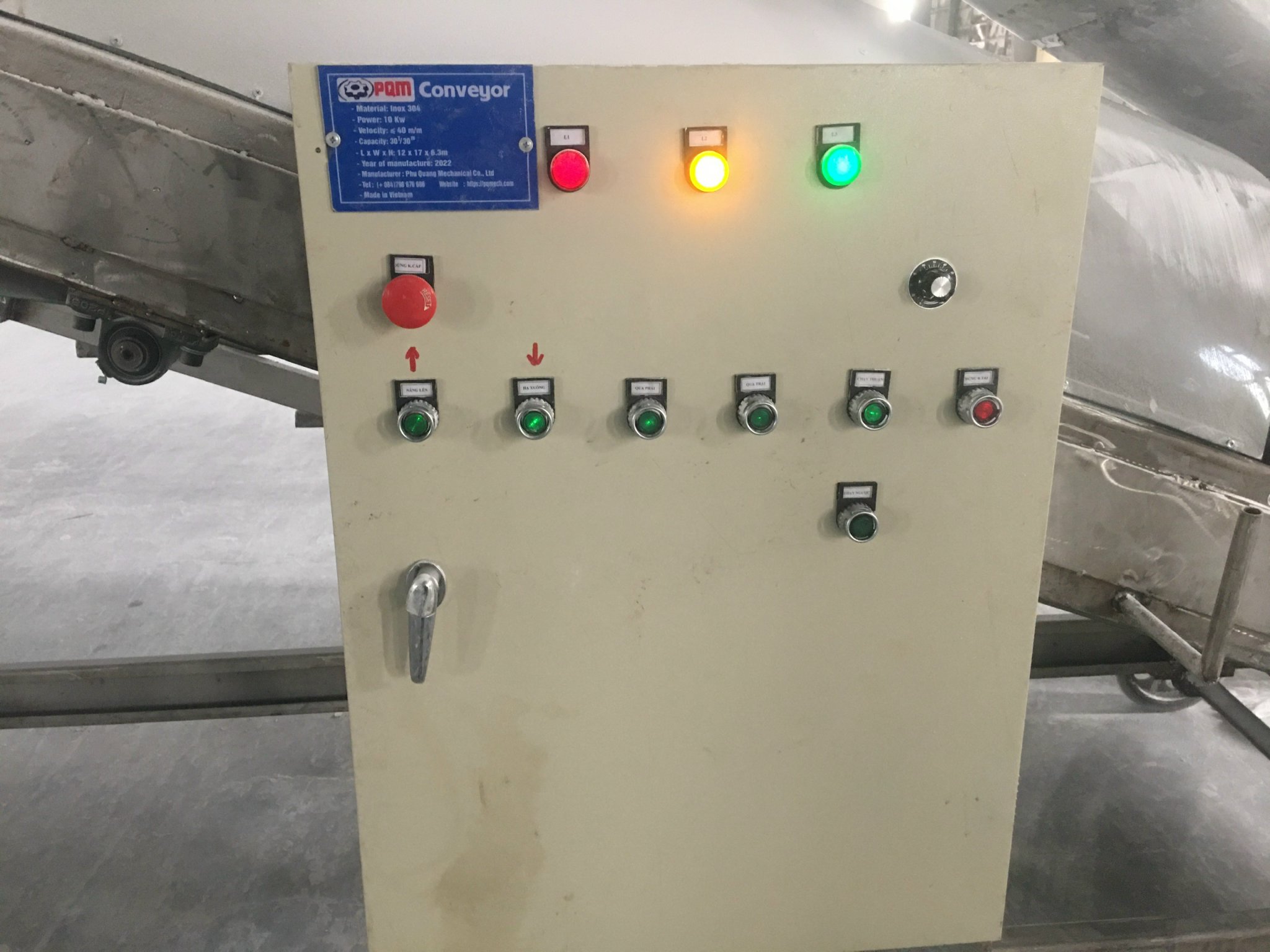 Cung cấp các loại băng tải, vít tải