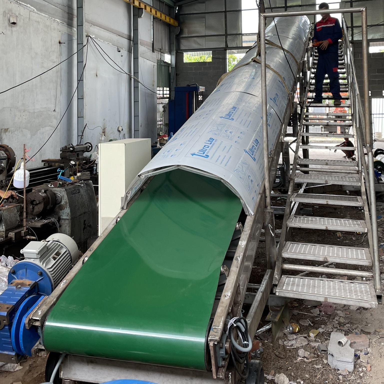 Cung cấp các loại băng tải, vít tải