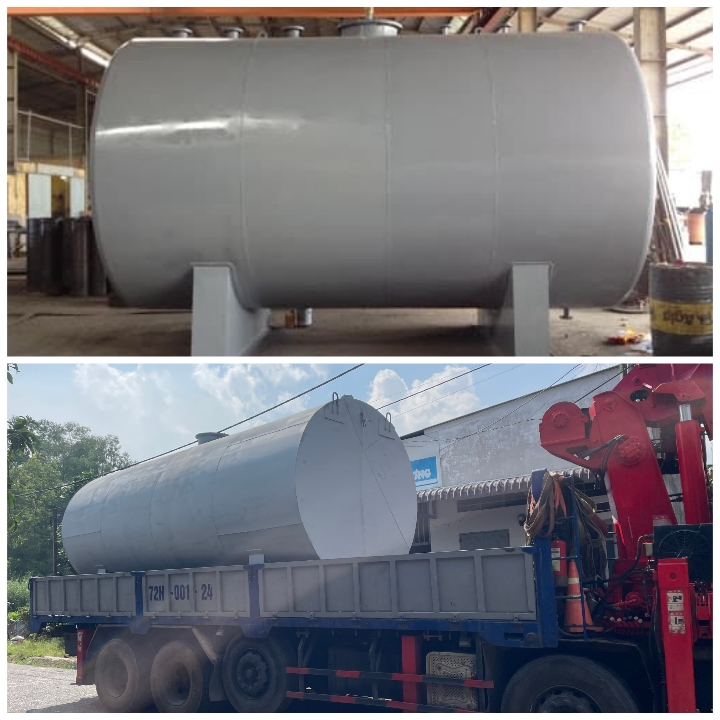 Gia công bồn chứa dầu