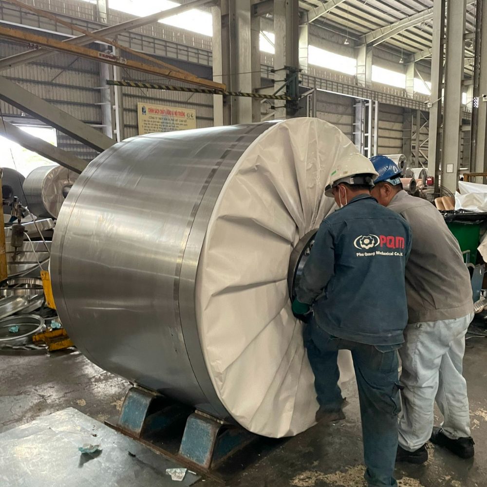 Dịch vụ đóng gói sản phẩm thép cuộn