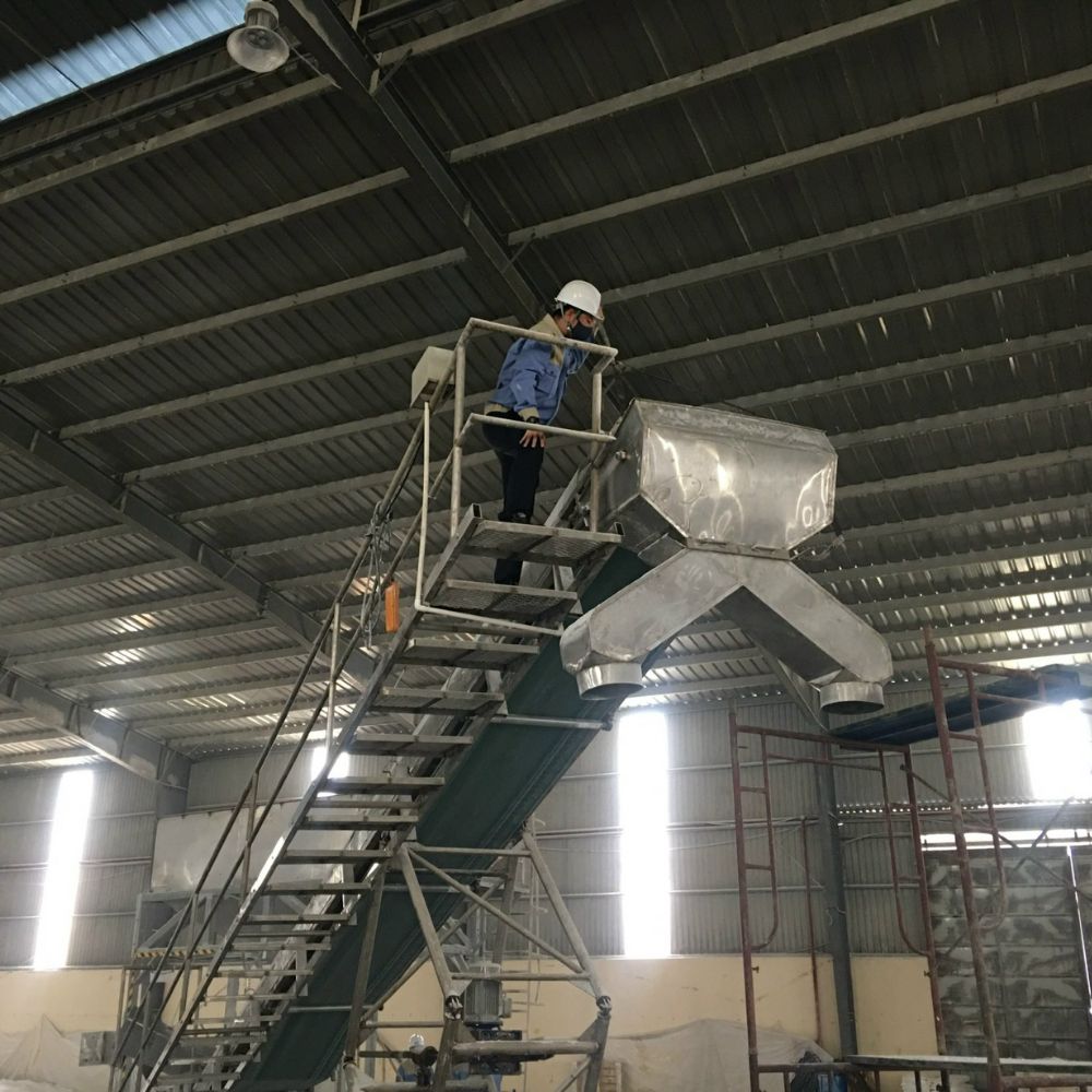 Thiết kế, gia công, chế tạo băng tải, vít tải