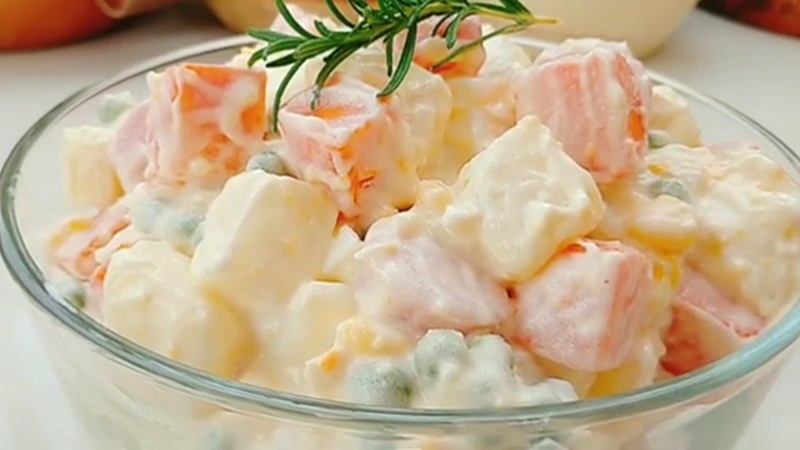 3 cách làm salad Nga ngon đúng chuẩn như ngoài hàng