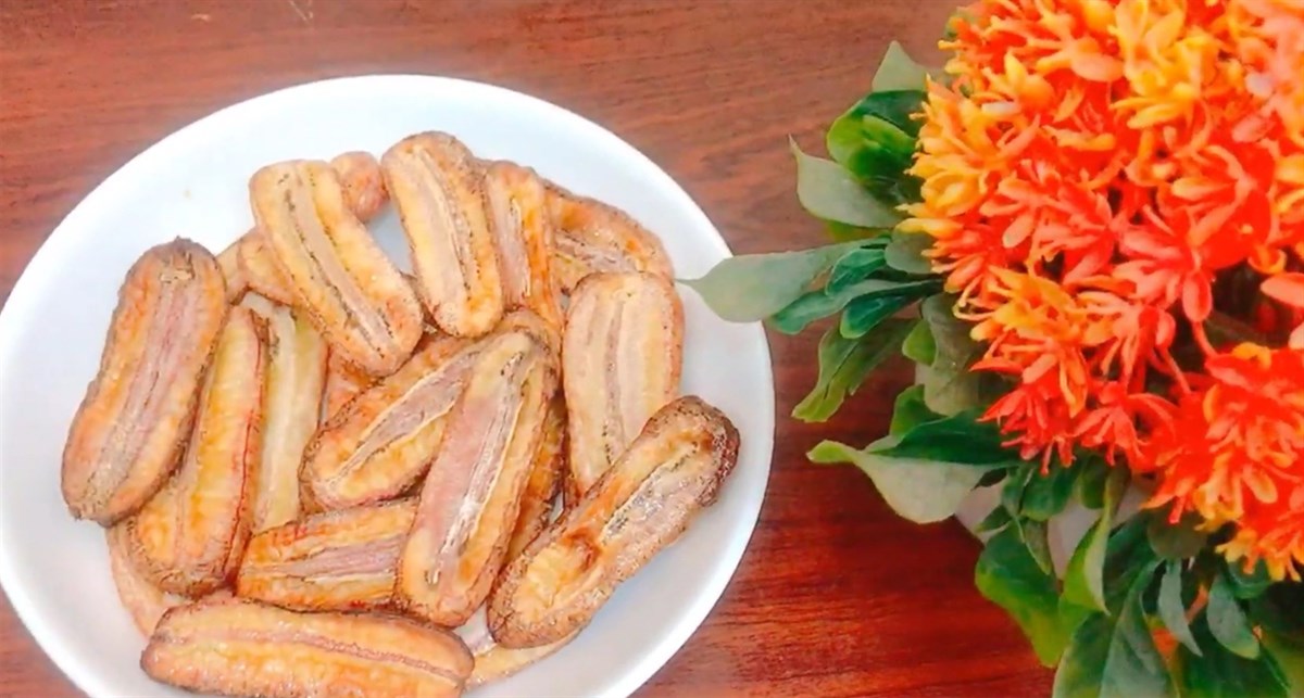Cách chuối sấy dẻo bằng nồi chiên không dầu cực thơm ngon, hấp dẫn tại nhà