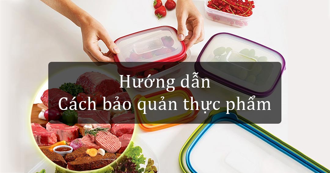 Các nguyên tắc cần biết giúp thực phẩm bảo quản trong tủ đông không bị khô