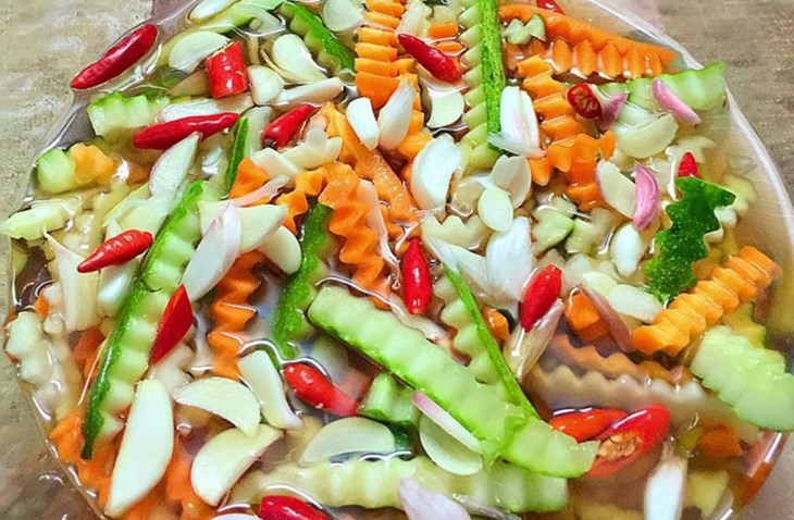 Cách làm dưa góp ngon giòn, chua ngọt ăn hoài không chán
