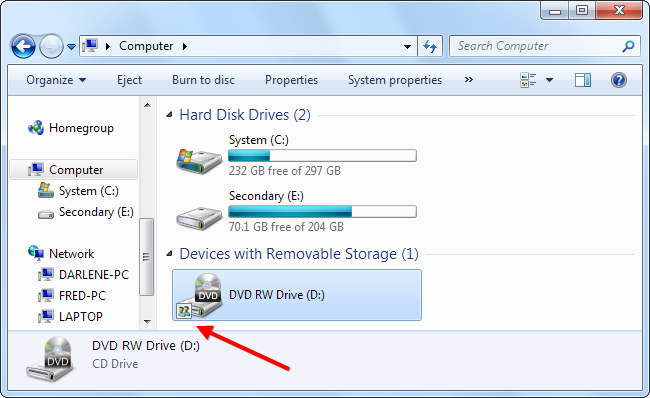 Cách chia sẻ ổ đĩa CD/DVD giữa các máy tính trên Windows Cách chia sẻ ổ đĩa CD/DVD giữa các máy tính trên Windows