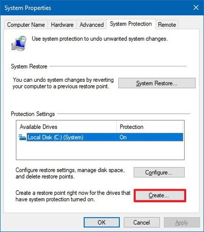 Cách Khôi phục Hệ thống trên Windows 10 bằng System Restore Cách Khôi phục Hệ thống trên Windows 10 bằng System Restore
