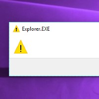 Cách sửa lỗi Explorer.exe với tam giác vàng cảnh báo trên Windows 10