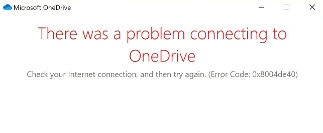 Hướng dẫn cách sửa lỗi 0x8004de40 khi đồng bộ OneDrive trên Windows 10