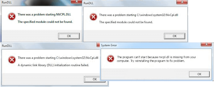 Khắc phục: Lỗi Nvcpl.dll trong Windows 10