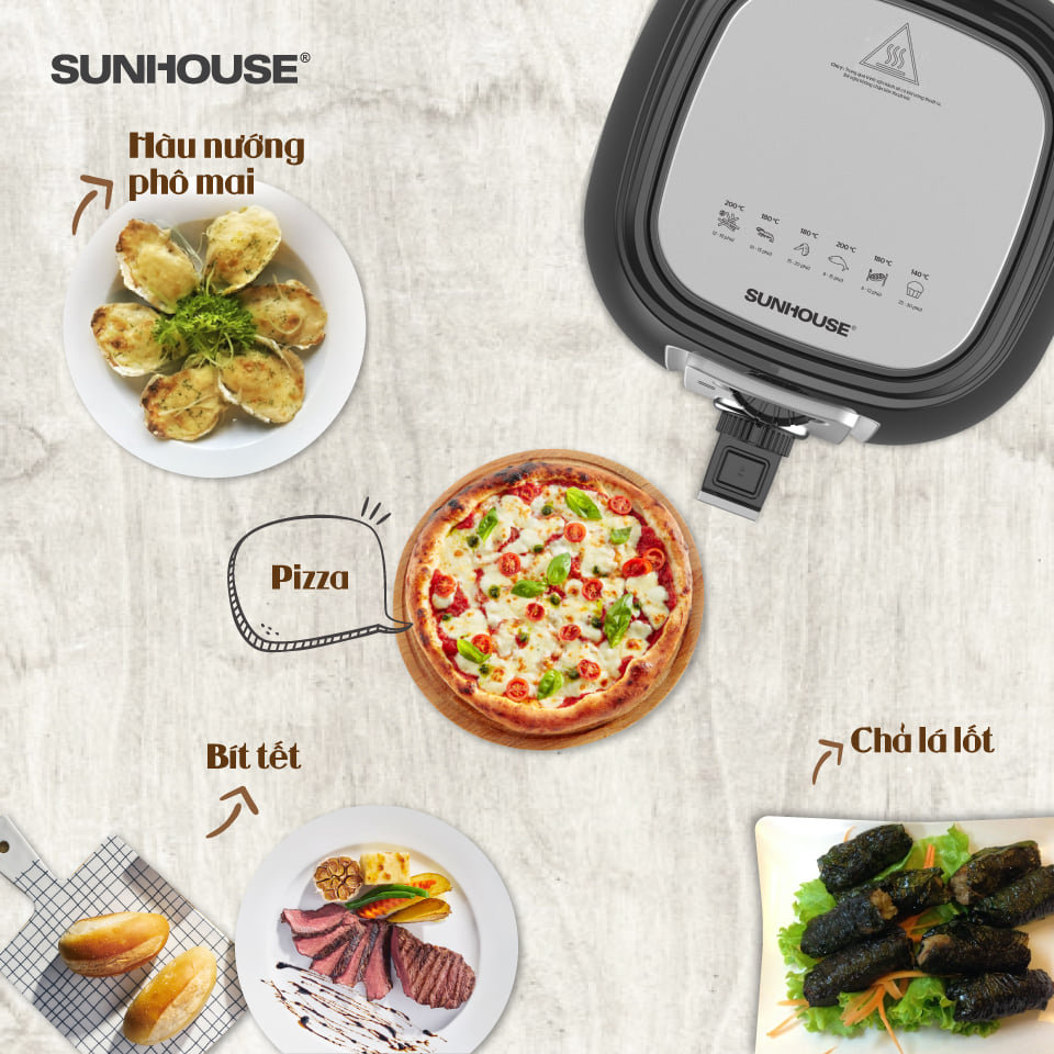 Những sai lầm thường gặp khi sử dụng nồi chiên không dầu