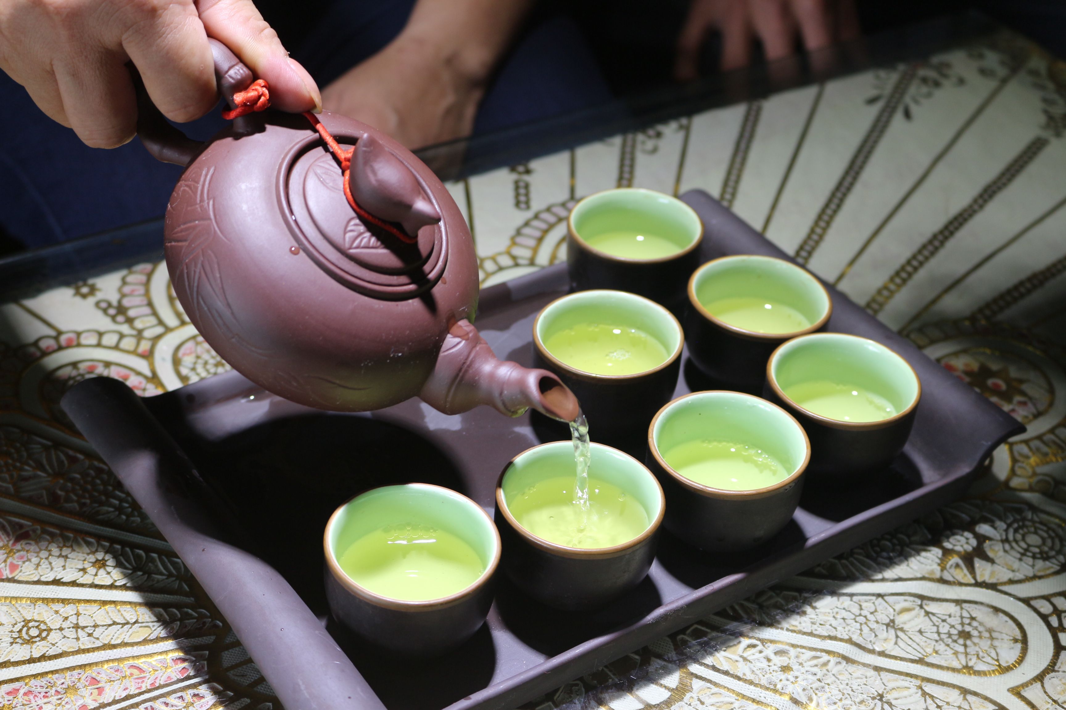 trà xanh tân cương