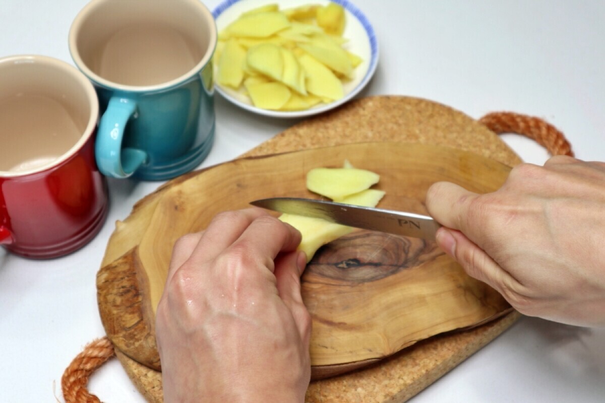 cách làm trà gừng