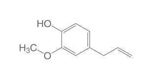 Công thức hóa học của eugenol