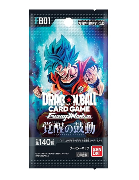 FB01 - BỘ CỜ CHIẾN THUẬT DRAGON BALL SUPER FUSION WORLD BỘ CỜ MỞ RỘNG AWAKENED PULSE